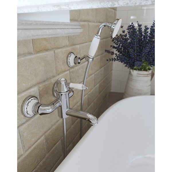 SIKO - Pomme de douche Siko Provence chrome SIKOBSRSPV - large