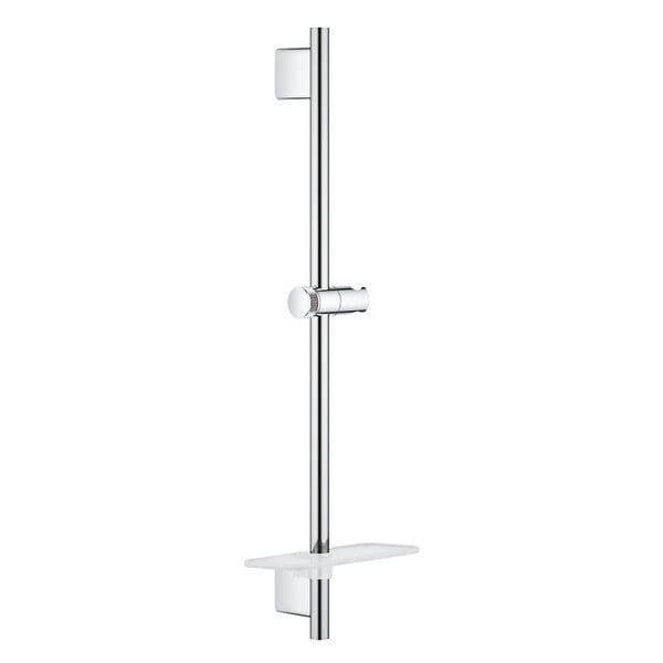 GROHE - Rainshower SmartActive barre de douche 600 mm Ø 22 mm avec tablette porte-savon, chrome (G26602000) - large