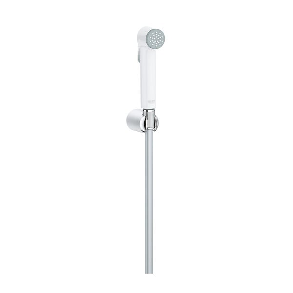 GROHE - Tempesta-F Trigger Spray 30 Support de douche mural 1 jet, Chromé/blanc  (27812IL1) - large