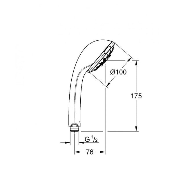 GROHE - Relexa 100 Five (28796000) - large
