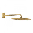 GROHE - Rainshower Mono 310 Cube Ensemble douche de tête 1 jet et bras 422mm, Cool Sunrise brossé (26564GN0) - vignette