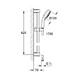 GROHE - Grohe Tempesta Cosmopolitan 100 Ensemble de douche complet 3 jets (27786002) - vignette