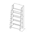 SWISS AQUA TECHNOLOGIES - Swiss Aqua Technologies Etagère sur pied Naturel Home 63x149x36,4 cm, bois  (HOMEPOL5) - vignette