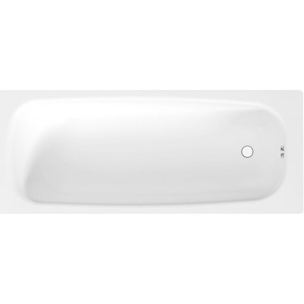JIKA (GROUPE ROCA) - Jika (Groupe Roca) Tanza 170 x 70 x 39 cm Baignoire droite en acier émaillé, sans pieds, blanc (H2251810000001) - large