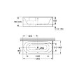 GROHE - Essence baignoire encastrée EasyClean sans pieds, blanc (G3962000H) - vignette