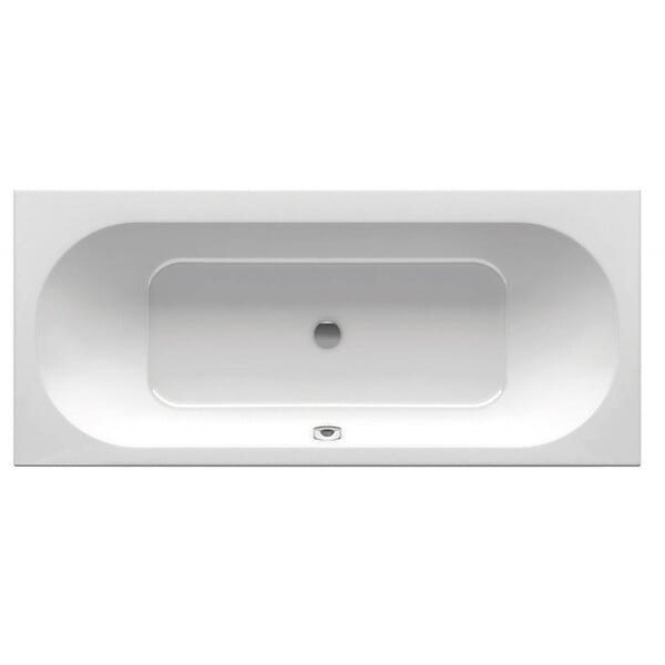 RAVAK - City 180 x 80 cm Baignoire droite en acrylique, sans pieds, blanc (C920000000) - large