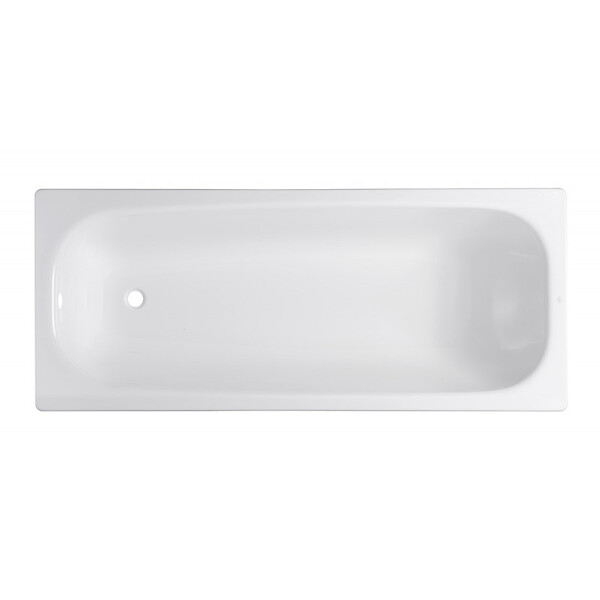 SWISS AQUA TECHNOLOGIES - By Kaldewei Vivien 160 x 70 cm Baignoire droite en acier émaillé, sans pieds, blanc (SATVIVI160) - large