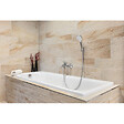 SWISS AQUA TECHNOLOGIES - By Kaldewei Vivien 160 x 70 cm Baignoire droite en acier émaillé, sans pieds, blanc (SATVIVI160) - vignette