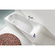 SWISS AQUA TECHNOLOGIES - By Kaldewei Vivien 160 x 70 cm Baignoire droite en acier émaillé, sans pieds, blanc (SATVIVI160) - vignette