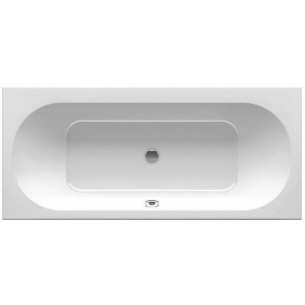 RAVAK - CITY SLIM Baignoire rectangulaire 180x80 cm en acrylique, sans pieds, blanc (C921300000) - large