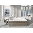 RAVAK - CITY SLIM Baignoire rectangulaire 180x80 cm en acrylique, sans pieds, blanc (C921300000) - vignette