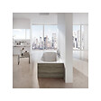 RAVAK - CITY SLIM Baignoire rectangulaire 180x80 cm en acrylique, sans pieds, blanc (C921300000) - vignette