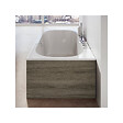 RAVAK - CITY SLIM Baignoire rectangulaire 180x80 cm en acrylique, sans pieds, blanc (C921300000) - vignette