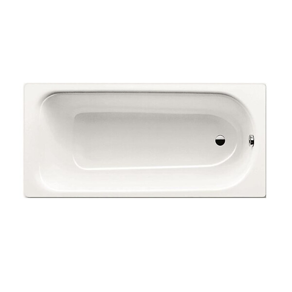 KALDEWEI - Kaldewei 170x70 cm Ensemble baignoire Eurowa universelle + Pare baignoire pivotant chrome + pieds (KW312-SETP1) - large