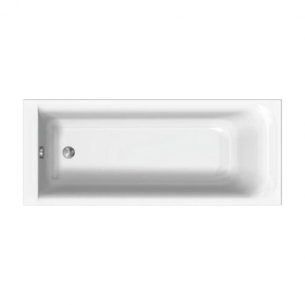 KOLO BY GEBERIT - KOLO by Geberit Rekord 170 x 70 cm Baignoire droite avec pieds en acrylique, blanc (XWP1670000) - large