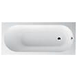 VILLEROY & BOCH - Oberon Baignoire droite Ovale 170 x 70 cm en marbre coulé, pieds fourni, blanc (UBQ177OBE2V-01) - vignette