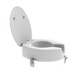 SIKO - Siko Rehausseur WC universel surélévation 12 cm pour PMR et personnes âgées, blanc (INVALWCSED) - vignette