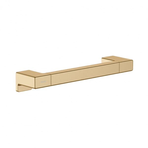 HANSGROHE - Hansgrohe AddStoris Barre d’appui en métal avec fixations cachées, Bronze brossé (41744140) - large