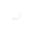 BEMETA - HELP Barre de maintien en angle 120° 66x40cm, Comaxite, Blanc (301102014) - vignette