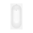 VILLEROY ET BOCH - Villeroy & Boch Oberon 170 x 75 cm Baignoire gauche et droite ovale en Quaryl® , avec pieds, blanc (BQ170OBE2V-01) - vignette