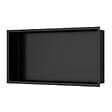 CERAMIA - Timeless Niche de Douche à encastrer, Acier Inoxydable 304, 60x30x10cm, Noir mat - vignette