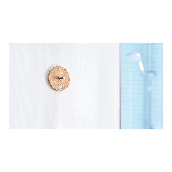 TESA - Aluxx Panier de bain/douche en aluminium chromé inoxydable, pose facile sans perçage (40201-00000-00) - large