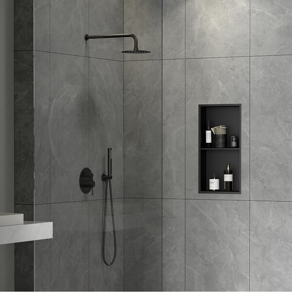 SWISS AQUA TECHNOLOGIES - Swiss Aqua Technologies Niche de Douche à encastrer (SATAURN6030SMB) - large