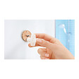 TESA - Aluxx Panier d'angle avec plateau en aluminium chromé inoxydable, pose facile sans perçage (40203-00000-00) - vignette