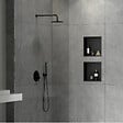 CERAMIA - Timeless Niche de Douche à encastrer, Acier Inoxydable 304, 30x30x10cm, Noir mat - vignette