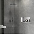CERAMIA - Timeless Niche de Douche à encastrer, Acier Inoxydable 304, 60x30x10cm, Chrome brossé - vignette