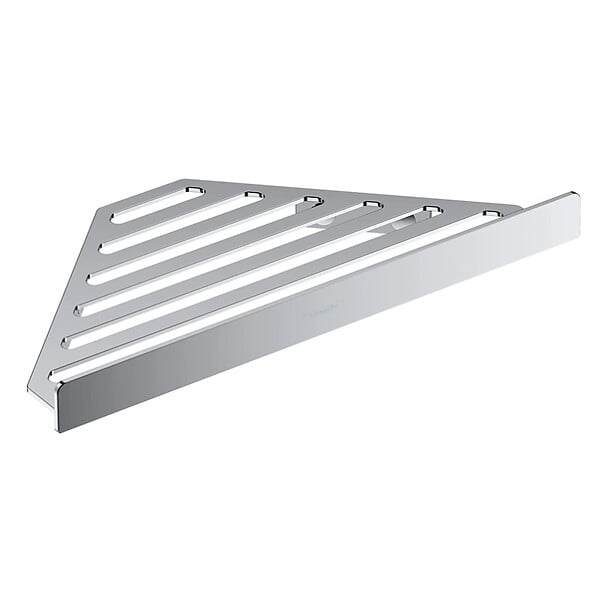 HANSGROHE - Hansgrohe AddStoris Tablette d'angle, Chrome (41741000) - large