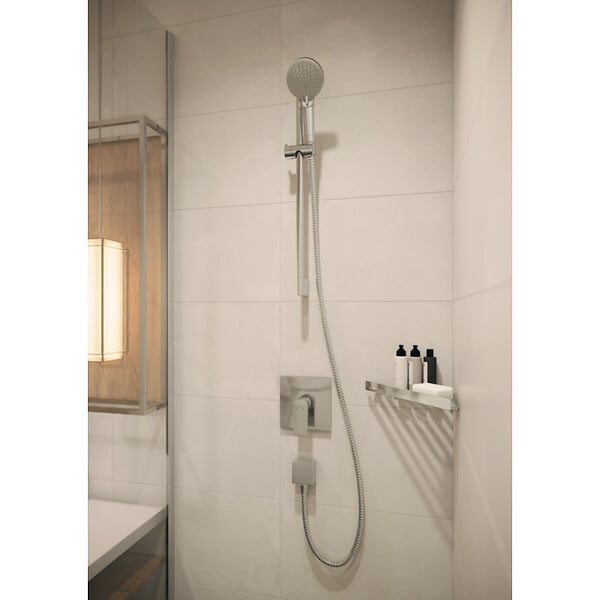 HANSGROHE - Hansgrohe AddStoris Tablette d'angle, Chrome (41741000) - large