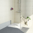 JACKON - Jackon Receveur de douche à carreler Aqua Centré 1200 x900x40mm siphon vertical offert (4512089 + 4512008) - vignette