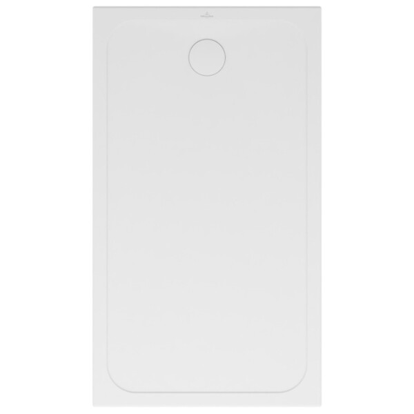 VILLEROY ET BOCH - Lifetime Plus Receveur de douche rectangulaire 1200 x 800 x 35 mm, Antidérapant, Blanc (6223N301) - large