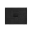 SWISS AQUA TECHNOLOGIES - Swiss Aqua Technologies B-Way Receveur de douche quart de rond 90x90cm avec siphon, en marbre coulé, Noir (SATALEK90S) - vignette