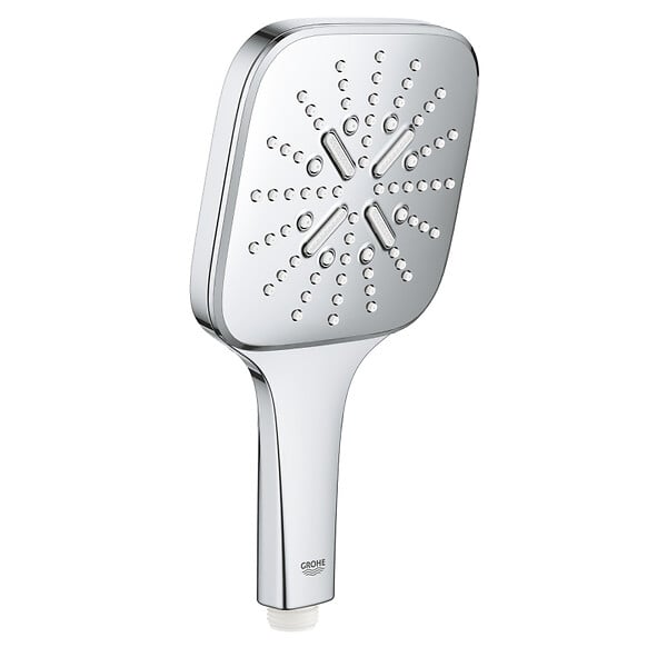 GROHE - Rainshower SmartActive 130 Cube douchette 3 jets, chrome (G26550000) - large