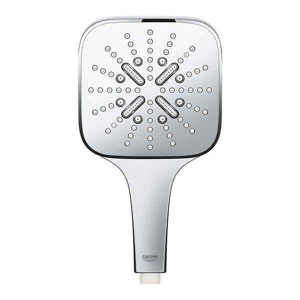 GROHE - Rainshower SmartActive 130 Cube douchette 3 jets, chrome (G26550000) - large