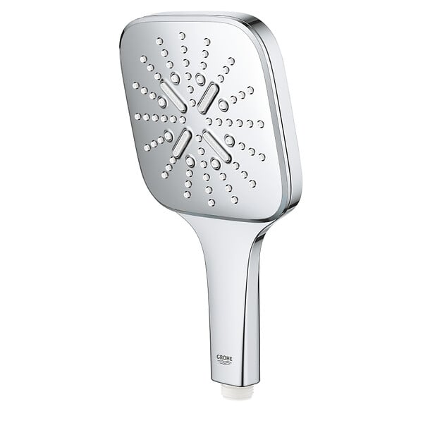 GROHE - Rainshower SmartActive 130 Cube douchette 3 jets, chrome (G26550000) - large