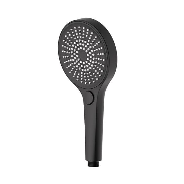 SWISS AQUA TECHNOLOGIES - Douchette à main 3 jets,  diamètre 12,5 cm, noir mat (SATBSRS81C) - large