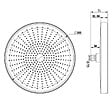 SWISS AQUA TECHNOLOGIES - Douche de tête 1 jet ronde, diamètre 30 cm, noir/chrome (SATBSHS81) - vignette
