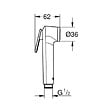 GROHE - Tempesta-F Trigger Spray 30 Douchette à main, chrome (G26506000) - vignette