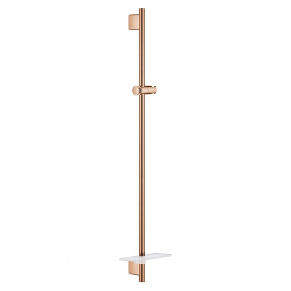 GROHE - Rainshower Smartactive Barre de douche 900mm avec curseur et support orientable, Warm Sunset (26603DA0) - large