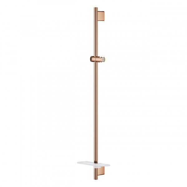 GROHE - Rainshower Smartactive Barre de douche 900mm avec curseur et support orientable, Warm Sunset (26603DA0) - large