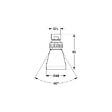GROHE - Grohe RELAXA PLUS 50 -Douche de tête 1 jet chromé (28094000) - vignette