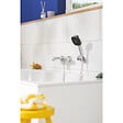 GROHE - Grohe VitalioFlex Silver flexible de douche anti-torsion 150 cm, chrome (G27505001) - vignette