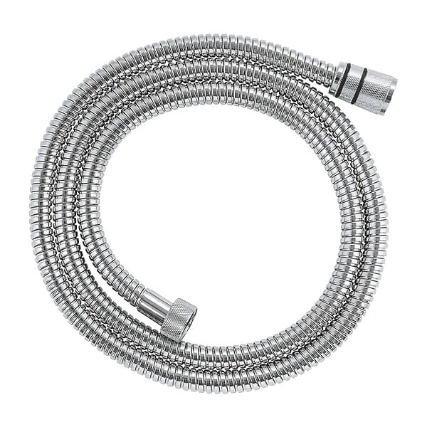 GROHE - VitalioFlex Metal Long-Life flexible de douche 150 cm en métal, chrome (G22101000) - large