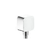 HANSGROHE - Hansgrohe FixFit SoftCube Coude de raccordement synthétique, Chrome (26457000) - vignette