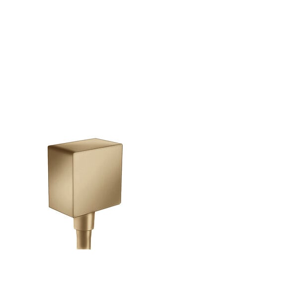 HANSGROHE - Coude de raccordement Square, bronze brossé (26455140) - large