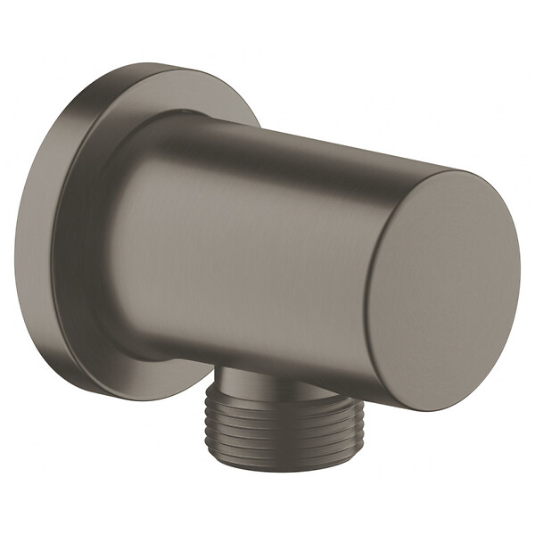 GROHE - Rainshower Coude à encastrer 1/2", Hard Graphite Brossé (27057AL0) - large