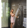 HANSGROHE - Hansgrohe Fixfit S Coude pour raccordement mural, chrome (26453000) - vignette